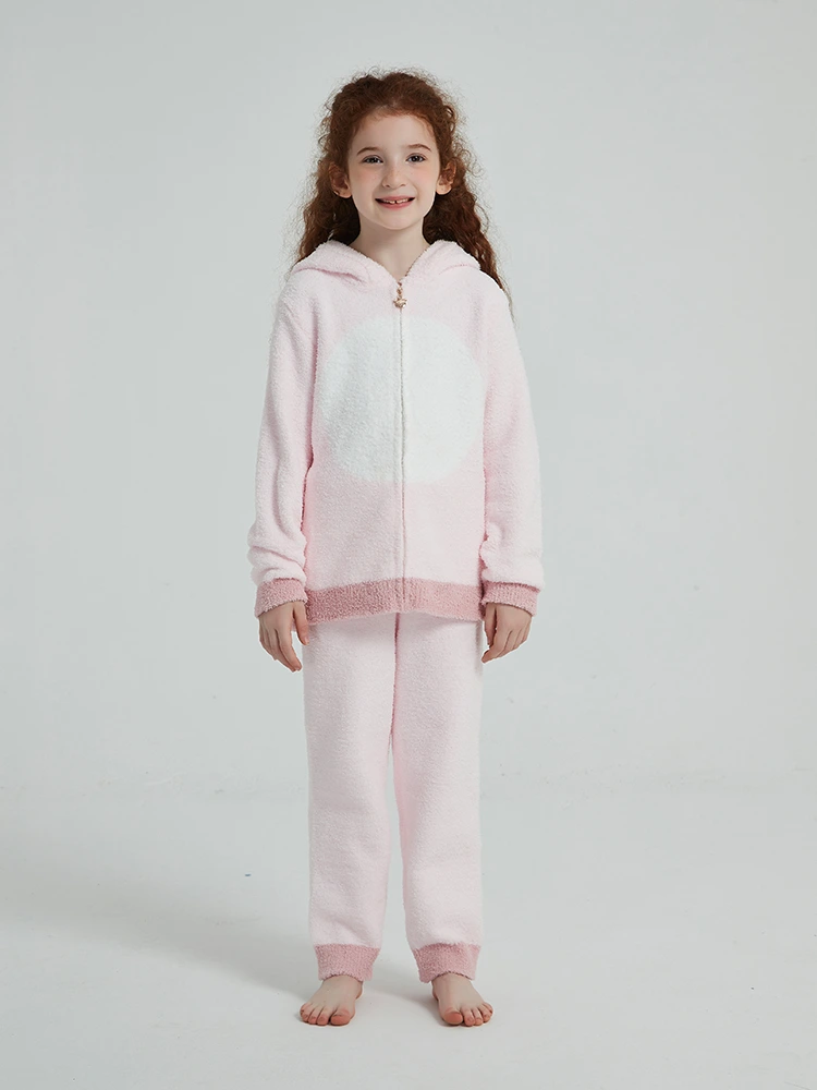 Fleece pyjamas för flickor för höst och vinter Fleece pyjamas för flickor för höst och vinter